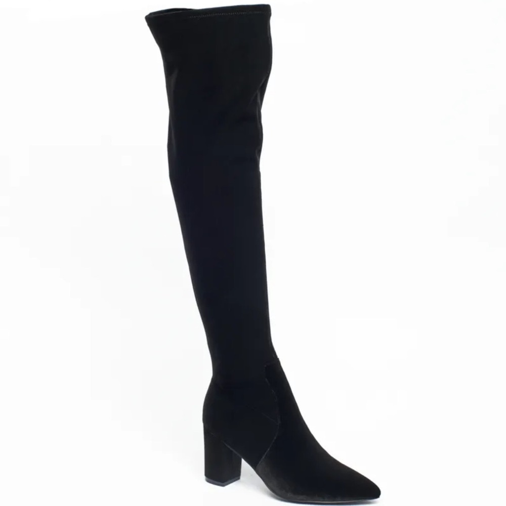 Elegant Black Over-the-Knee Boots
